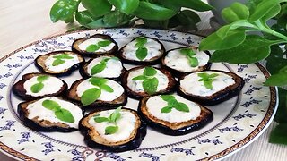 Fried eggplant ring is a delicious dish | Eggplant Recipe | Fried Brinjal | Baingan Fries