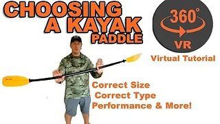 Buy The Correct Kayak Paddle