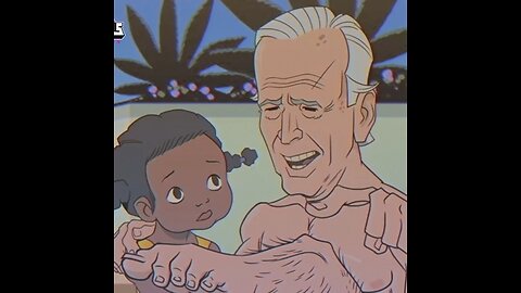 The Pedophile Joe Biden loves kids jumping on his Lap