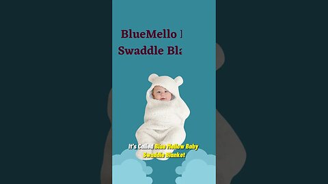 BlueMello Baby Swaddle Blanket | Amazon