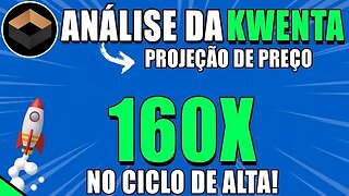 KWENTA 🚀 POTENCIAL DE 160X DE VALORIZAÇÃO EM 2025 🟢 ANÁLISE KWENTA HOJE