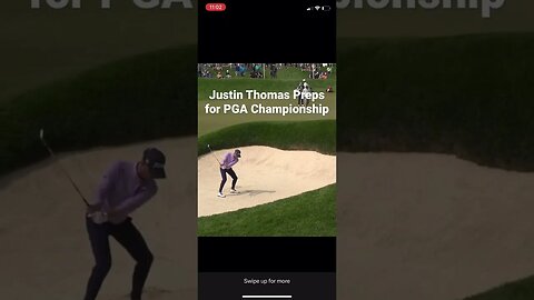 Justin Thomas preps for PGA Championship! #pgachampionship #golf #justinthomas