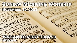 2022 11 20 Worship Service