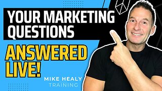 Your Marketing Questions Answered LIVE