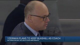 Steve Yzerman plans to bring back Blashill, re-sign Mantha, Bertuzzi