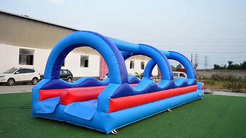 Double Lane Slip #inflatablesale #inflatable #slide #bouncer #inflatablesupplier #catle #jumping