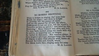 To Robert Browning - W. S. Landor