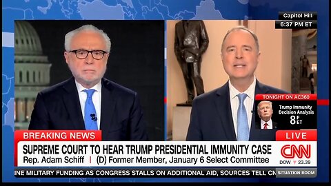 Adam Schiff PANICS