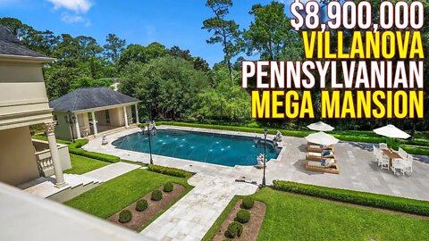 Tour $8,900,000 Pennsylvania Mega Mansion