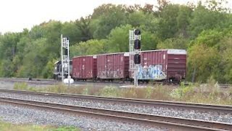 Norfolk Southern Local Mixed Train From Berea, Ohio October 6, 2020