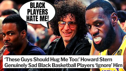 Howard Stern Gets ROASTED For Complaining That Black NBA Players Don't Like Him