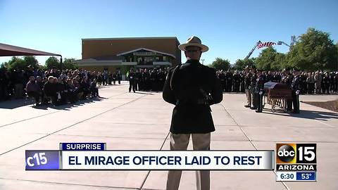 Community says goodbye to fallen El Mirage officer