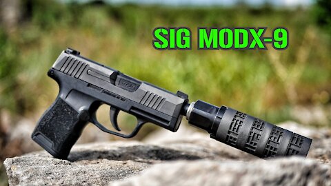 SIG MODX-9 Suppressor : TTAG Range Review Modular 9mm Silencer SIG SAUER