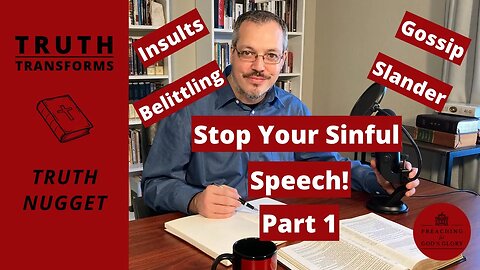 THIS is the REAL cause of Sinful Speech! | John MacArthur, Charles Spurgeon in full sermon