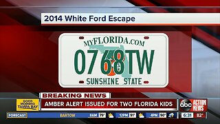 AMBER ALERT issued for two missing northern Florida boys