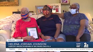 Helena Jordan Johnson is the May 2021 winner of the Chick-fil-A Everyday Heroes award
