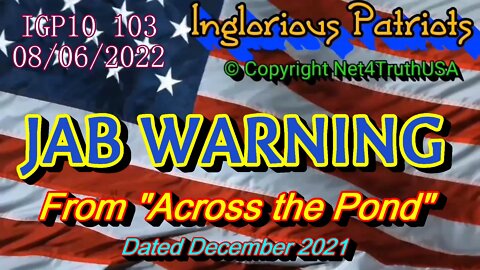 IGP10 - 103 - Jab Warning from Dec 2021