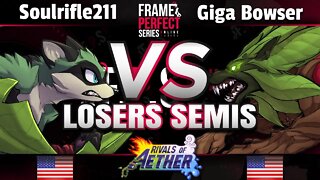 FPS3 Online - SRN | Soulrifle211 (Maypul) vs. Ocho | Giga Bowser (Sylvanos) - RoA Losers Semis