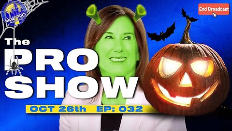 The Pro Show LIVE Spooktacular Special: Pro Goes on Camera! Episode 032