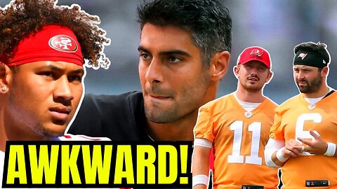 Jimmy Garoppolo GETS REAL on His REACTION from 49ers Drafting Trey Lance! Lance To The Buccaneers?!