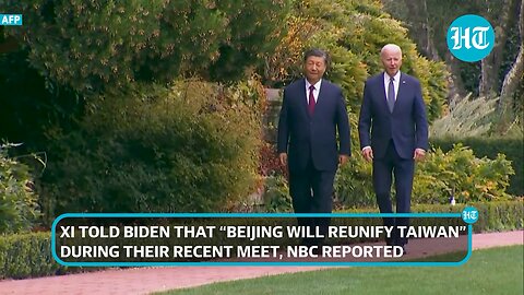 A Blunt Message On Taiwan & A Warning… | What Xi Jinping Told Biden In November Meeting