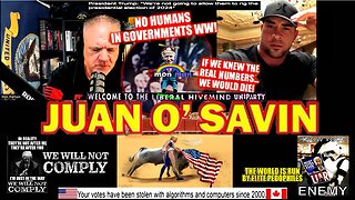 Juan O Savin- Setting The Record Straight.. 2024 Year Of Justice To Bring A Storm Front!