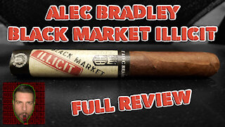 Alec Bradley Black Market Illicit (Full Review) - Should I Smoke This