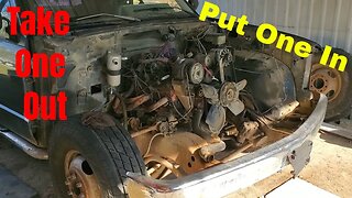 Prepping And Installing A 5.7L Motor In A Chevy 3500 One Ton