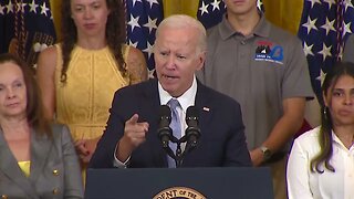Biden On Anniversary Of Afghanistan Withdrawal: "Name Me A Single Objective...That We've Failed On"