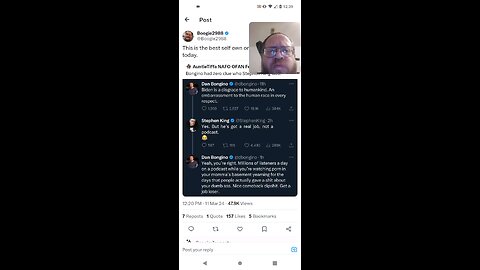 Dan Bongino Goes In On Stephen King