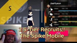 The Spike Volleyball - Superstar Event Day 2 S-Tier Recruits!!! Stage 19 Test!