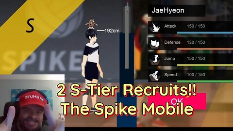 The Spike Volleyball - Superstar Event Day 2 S-Tier Recruits!!! Stage 19 Test!