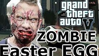 GTA 5 Easter Eggs: Zombie Easter Egg! (Grand Theft Auto V Gameplay)
