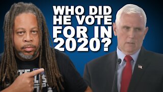 Who did Pence vote for in 2020? Call me with your opinion.