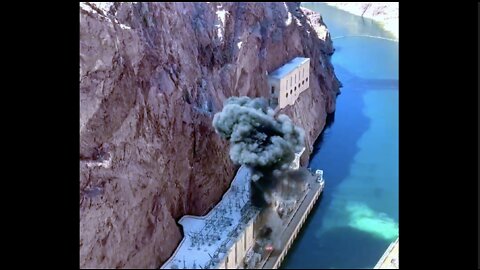 FIERY EXPLOSION AT HOOVER DAM CAUGHT ON VIDEO!