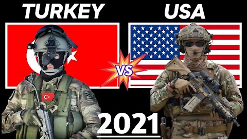 Turkey Vs USA Military Power Comparison 2021