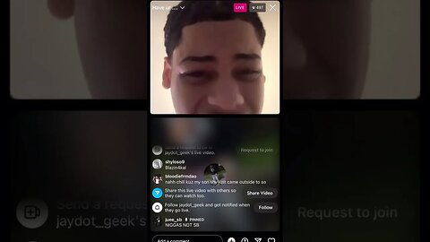 Murda B Join Instagram Live Wit A Bunch Of Dirty Bronx Niggas On Hots Early In The Morning 02.03.23.