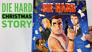 A Die Hard Christmas: The Illustrated Holiday Classic Hardcover Book Unboxing