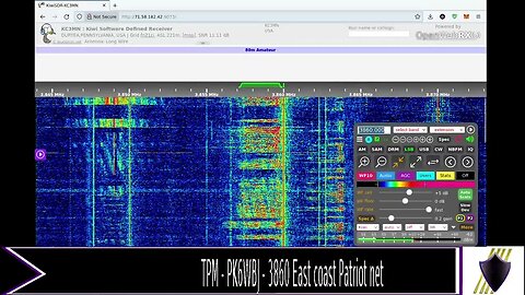 TPM - PK6WBJ - East coast patriot net on 3860 gets QRM'ed