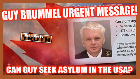 AN URGENT MESSAGE FROM GUY BRUMMEL!