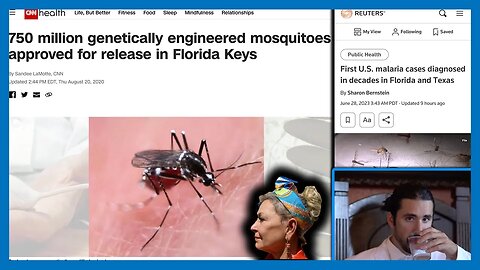 GMO Mosquitos In Texas & Florida Follow Up + Roseanne Barr “Cancelled” Again For Sarcasm.