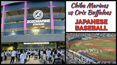 Baseball in Japan - Chiba Lotte Marines vs Orix Buffaloes- October 7th 2023