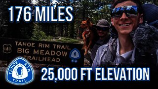 Thru Hiking the Tahoe Rim Trail with a dog! Episode 1