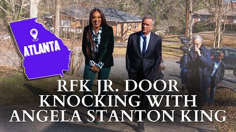 RFK Jr. Door Knocking With Angela Stanton King