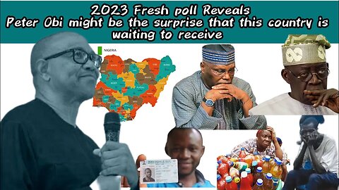Uncensored Nigeria Presidential Election 2023 Street Vote Count. Is it Peter Obi, Atiku or Tinubu ?