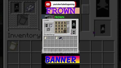 Frown Banner | Minecraft