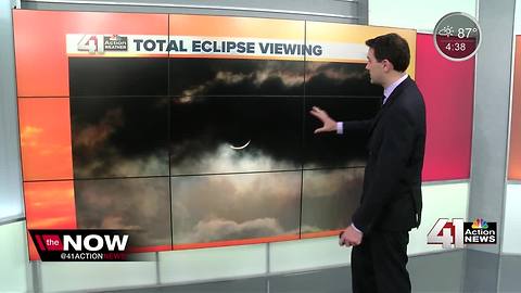 Forecast for the total solar eclipse
