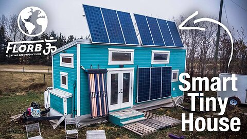 This Off Grid Tiny Smart Home is Next Level
