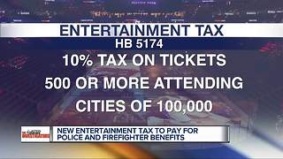 Would you pay a 10% tax on big event tickets to help first responders?