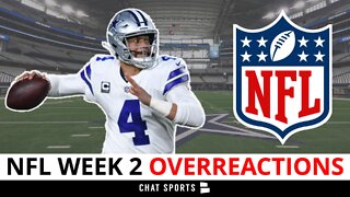 NFL Rumors, Overreactions After Week 2: Trade Dak Prescott After Cooper Rush's Impressive Start?